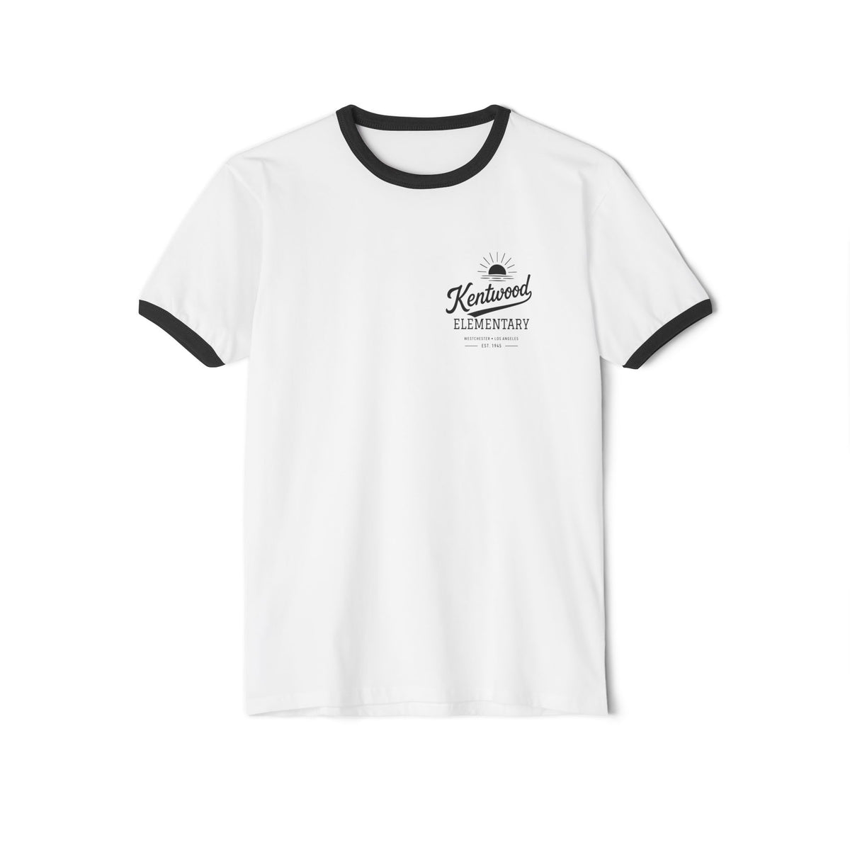 Kentwood Elementary Ringer T-Shirt — Retro School Spirit Tee