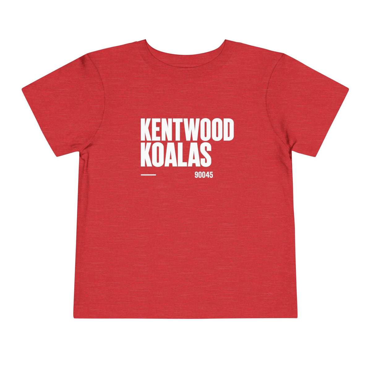 Toddler Tee — 'Kentwood Koalas' School Spirit Short Sleeve Shirt