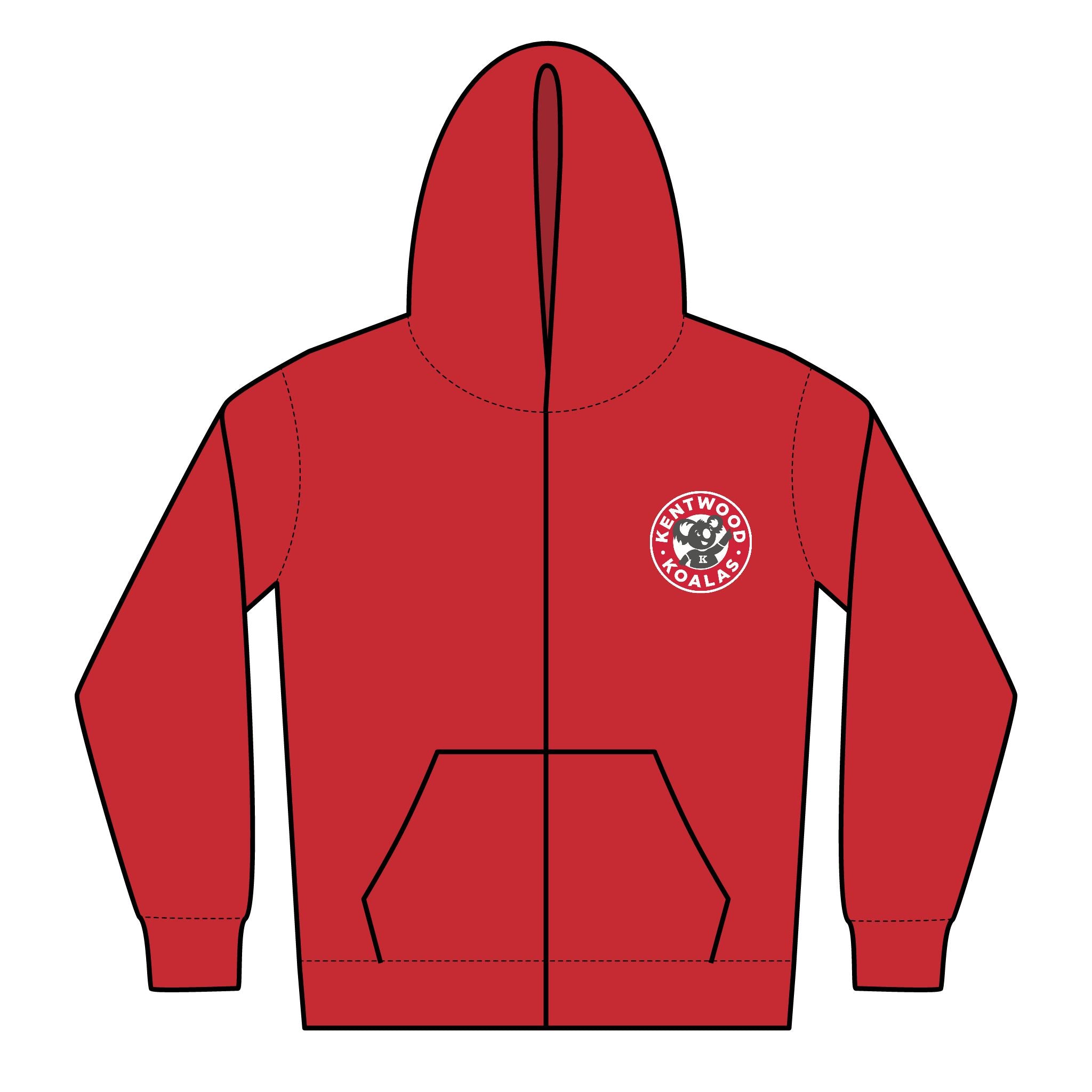 Youth Zip Hoodie - Classic Kenny