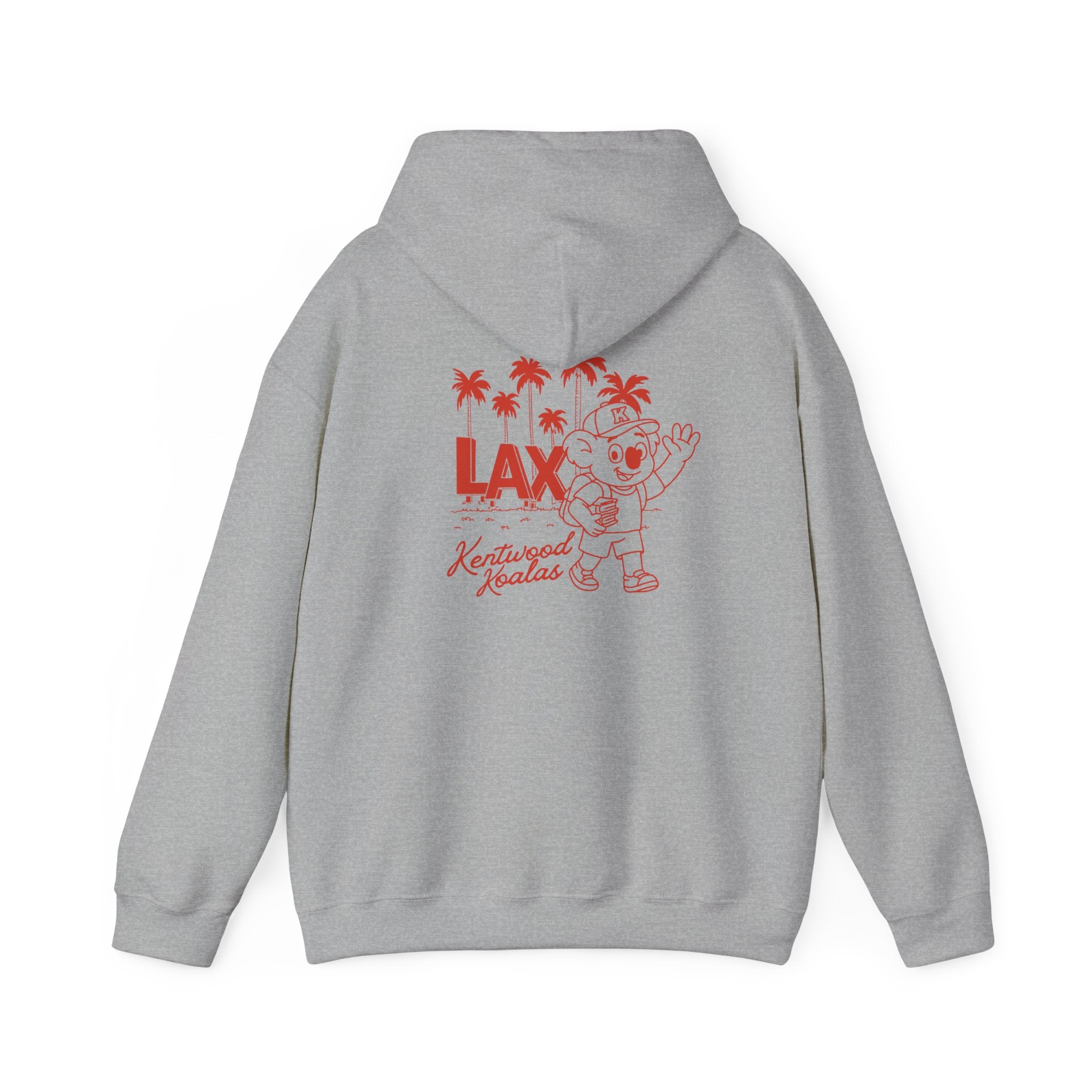 Holiday Collection - LAX Kenny Adult Hoodie - Kentwood Koalas College Sweatshirt