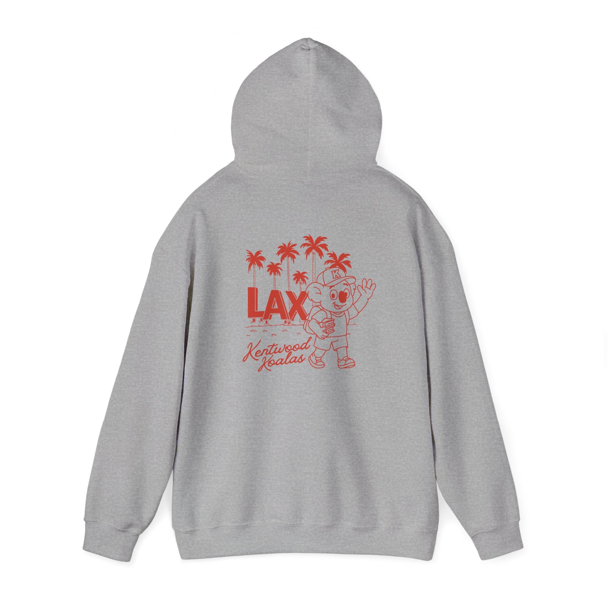 Holiday Collection - LAX Kenny Adult Hoodie - Kentwood Koalas College Sweatshirt