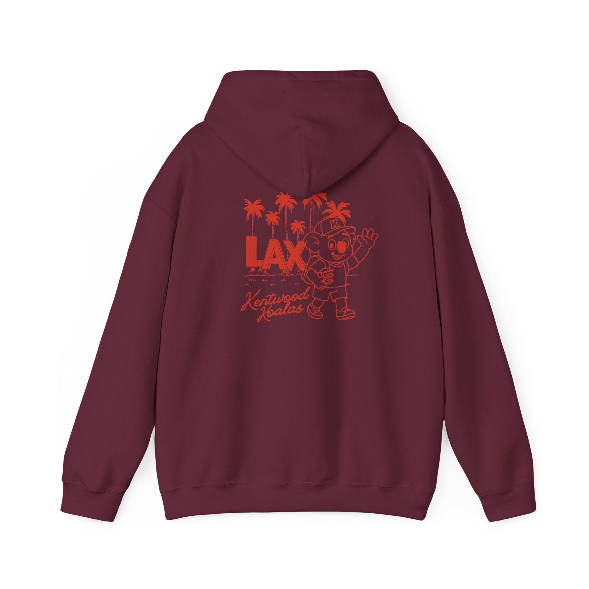 Holiday Collection - LAX Kenny Adult Hoodie - Kentwood Koalas College Sweatshirt