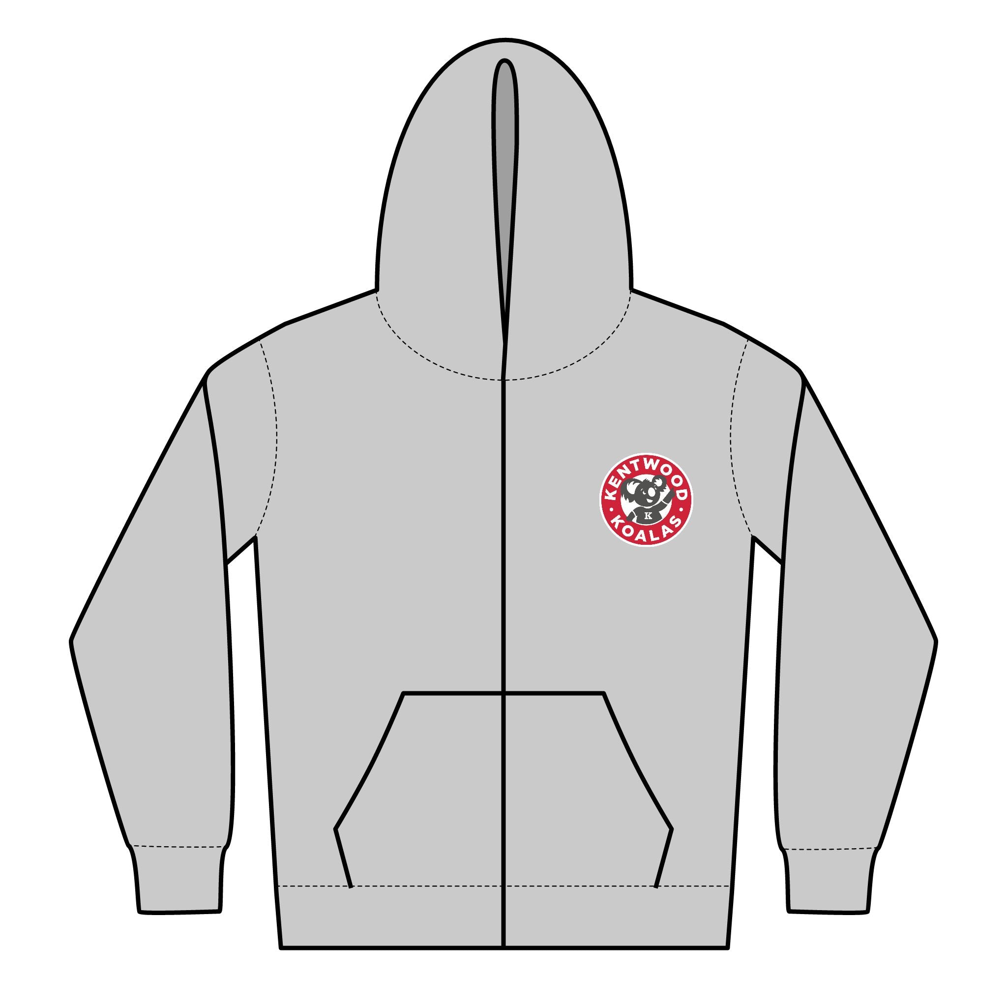 Youth Zip Hoodie - Classic Kenny