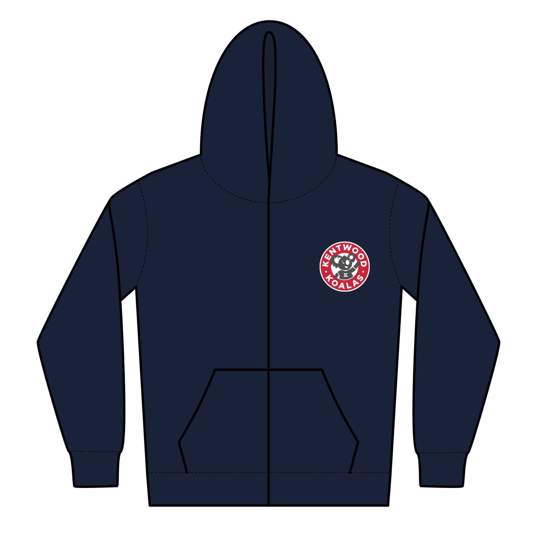 Youth Zip Hoodie - Classic Kenny
